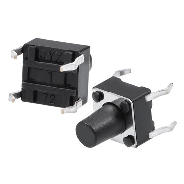 Uxcell 4P5T Rotary Switch - 4 Pole 5 Throw 2 Deck Selector With Plastic Knob