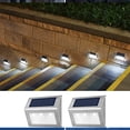 thumbnail image 3 of 2 luces solares para escaleras, 6 luces LED blancas. Adepaton CPB-US-DYP613-3, 3 of 4