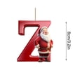 thumbnail image 3 of Meitianfacai 26 Letters Christmas Tree Decoration Pendant Christmas Tree Ornaments Personalized DIY Christmas Ornaments Christmas Decoration Xmas Tree Hanging Decor Feature, 3 of 5