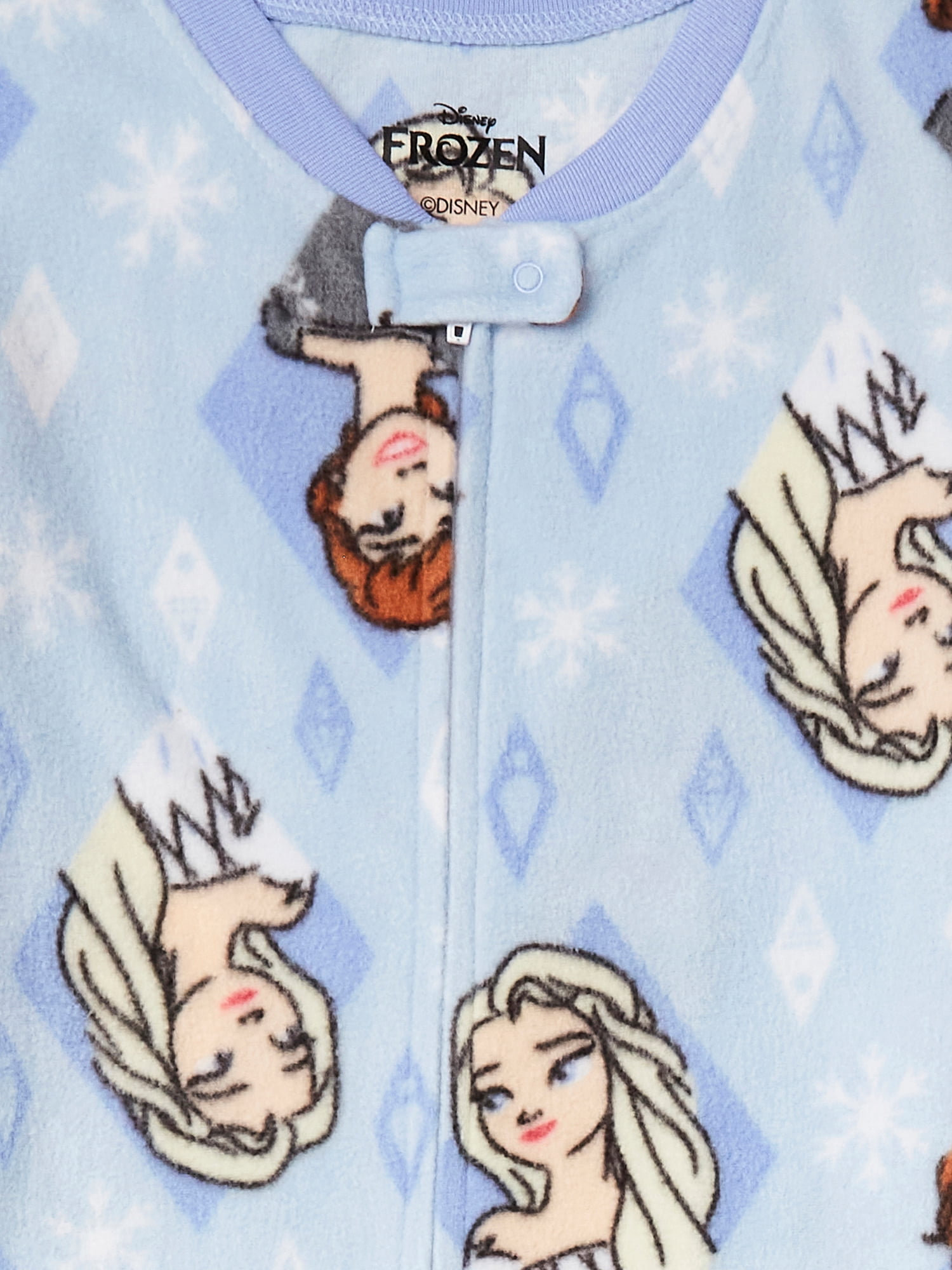 Disney Frozen Toddler Girls Pajama Blanket Sleeper, 2-Pack, Sizes 2T-5T