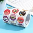 thumbnail image 4 of Racing Butterfly 500pcs “good job" reward sticker 8 designs cartoon words sticker good for kids, 4 of 8