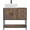 Vanity+Sink D, variant on PULUOMIS Bathroom Vanity, 36" Bathroom Vanity with Sink Combo Set, Dark Brown Modern Wood Bathroom Cabinet with Blue Boat Glass Sink