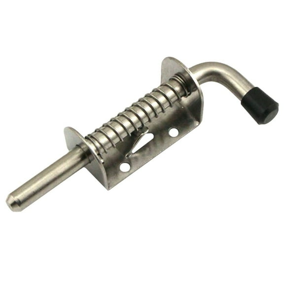 Heavy-Duty 304 Stainless Steel Spring Bolt Lock: for Durable Versatile Security
