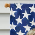 thumbnail image 3 of Carolines Treasures LH9545CHF French Bulldog Frenchie USA Patriotic American Flag House Flag House Size multicolor, 3 of 4