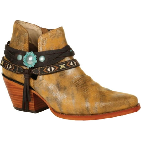 

Crush™ by Durango® Women s Antique Silver Western Bootie Size 7(M)