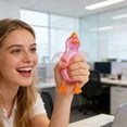 thumbnail image 4 of 1/4Pcs Duck Sugar Stress Ball Anxiety Relief Glitter Powder Duck Squeeze Toy Stretchy Slow Rising Relaxing Clear Duck Pinch Fidget Toy, 4 of 8