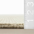 thumbnail image 2 of Rugs USA x Nate Berkus Crosby Solid Wool Cozy Area Rug, 9' 6" x 13' 6", Crosby Cream, 2 of 7