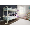 thumbnail image 1 of DHP Dusty Twin over Twin Metal Bunk Bed, 1 of 6