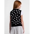 thumbnail image 3 of Wonder Nation Girls Sleeveless Sweater, Midweight, Sizes 4-18 & Plus, 3 of 8