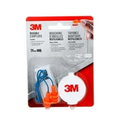 3M Corded Reusable Earplugs, 90586H1-DC, 1 Pair With Case
