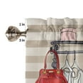 thumbnail image 7 of Female Dressing Room Cosmetics Stripes Curtains Home Decor Living Room Kitchen Balcony Room Window Curtain Bedroom Decoration, 7 of 7