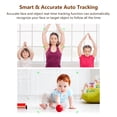 thumbnail image 2 of 360° Rotating Auto-Tracking Phone Stabilizer with 4000mAh Rechargeable Battery - No App Needed, Universal for 8-12.8mm Smartphones, 1kg Max Load, 1/4 Inch Tripod Screw, Horizontal/Vertical Shooting, 2 of 6