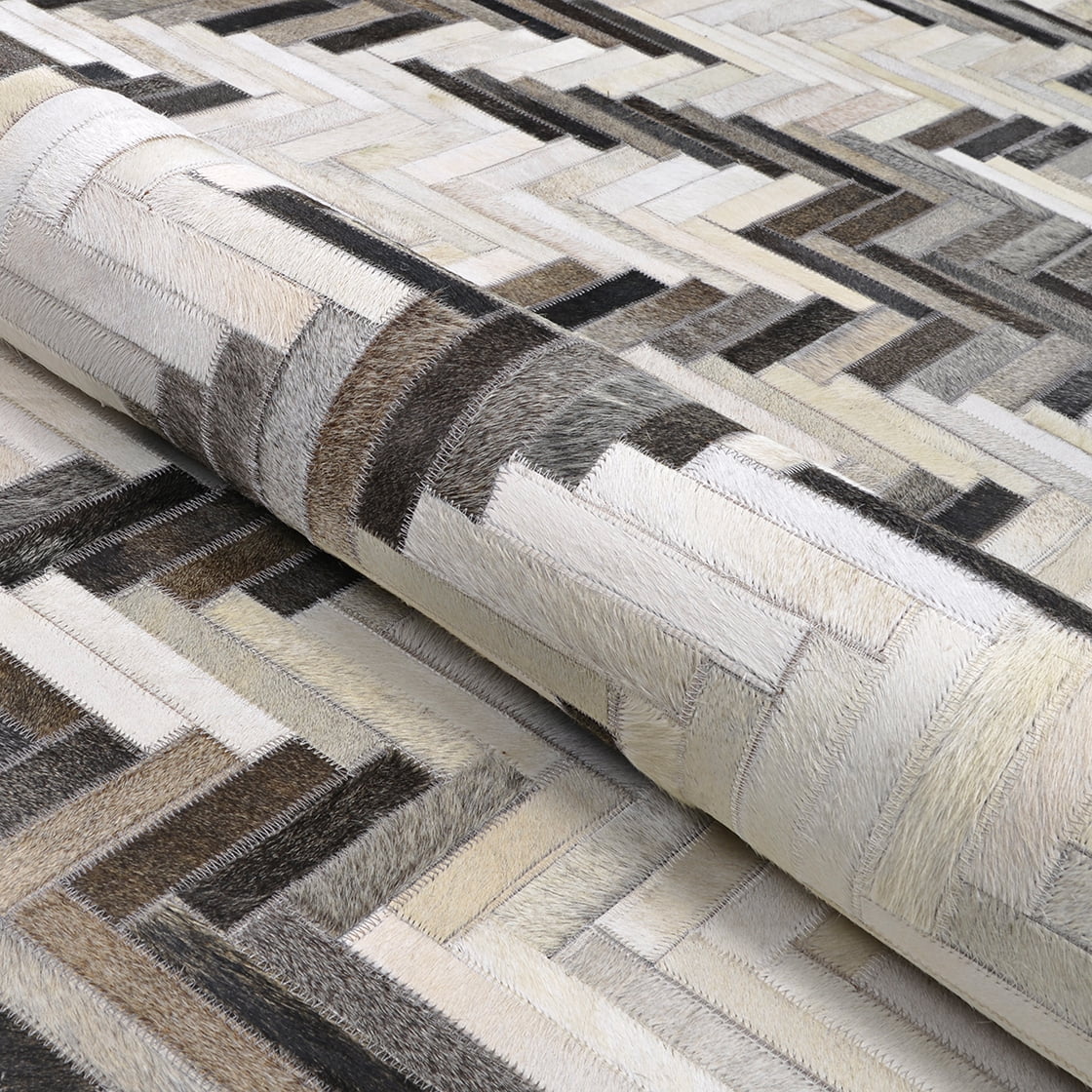 Couristan Chalet Freeform Cappucino Area Rug, 8' x 11'4"