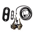 thumbnail image 3 of Durable Adjustable Lizard Harness, Pulling Leash Rope Lizard Harness, For Lizards Black, 3 of 8