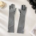 thumbnail image 4 of Kcolen Black Long Fingerless Gloves Long Arm Gloves for Women Men Halloween Theme Party Hand Accessories Halloween Gifts, 4 of 7