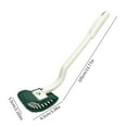 thumbnail image 3 of Toilet Brush, Plastic Bristles Bowl Cleaner, Long Handle Compact Design, Easy Storage Installation, for Bathroom Cleaning, Modern Toilet Cleaner Brush, 3 of 7