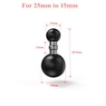 thumbnail image 6 of CIYISON Double Ball Mount Adapter 1 Inch to 25mm/17mm/15mm Composite Extension Ball, 6 of 20