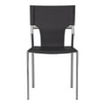 thumbnail image 3 of Pemberly Row 33"H Contemporary Faux Leather Dining Chair in Gray (Set of 4), 3 of 4