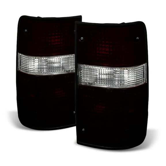 For Red Smoke Factory Style 1989-1995 Toyota Pickup Tail Lights Lamps Left Right