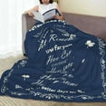 thumbnail image 2 of Inspirational Gifts for Women, Motivational Cheer up Encouragement Gifts for Women Blanket 60"X 50", AA Sober Sobriety Gifts for Men Women, Positive Uplifting Gifts for Women in Hard Times, 2 of 6