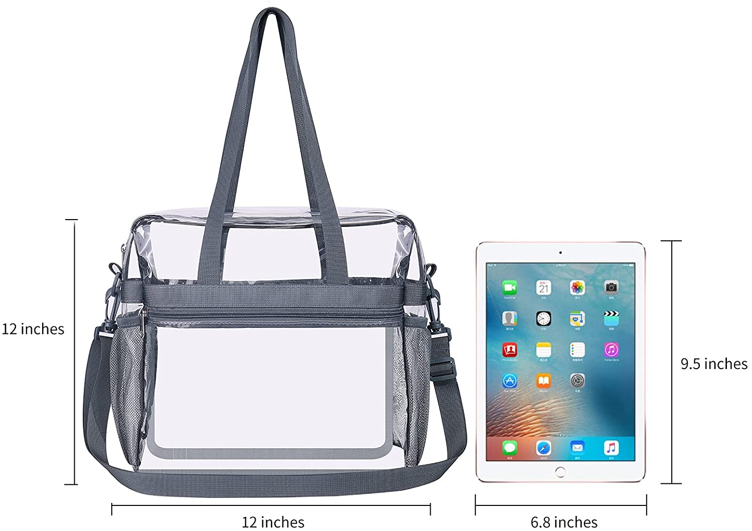 Clear Bag Stadium Approved, Lightweight 