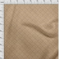 thumbnail image 4 of oneOone Rayon Light Brown Fabric Baroque Sewing Craft Projects Fabric Prints By Yard 56 Inch Wide, 4 of 4