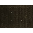 thumbnail image 1 of Ahgly Company Indoor Rectangle Abstract Brown Contemporary Area Rugs, 3' x 5', 1 of 4