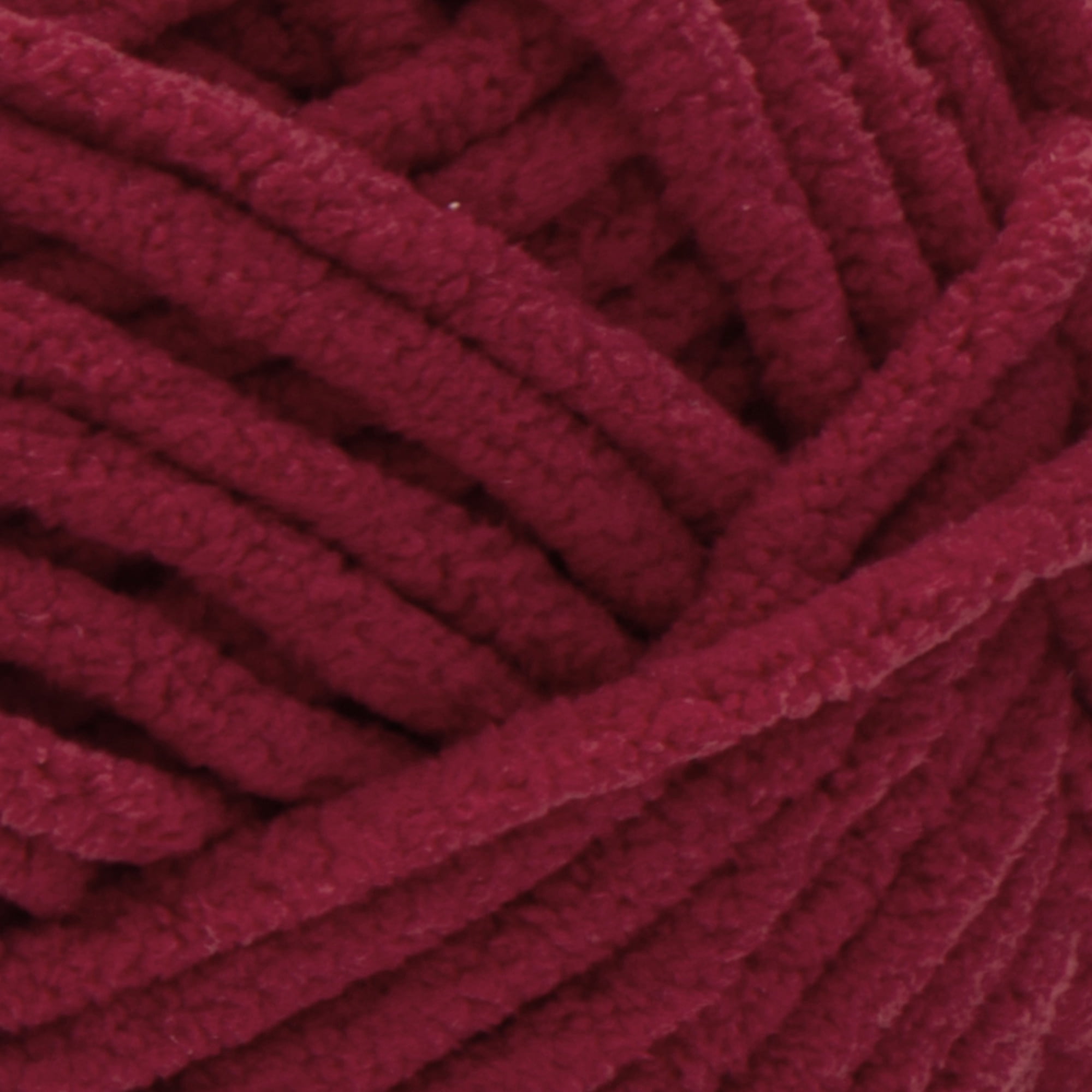 Bernat® Blanket™ #6 Super Bulky Polyester Yarn, Crimson 10.5oz/300g 220 Yards (2Pk)