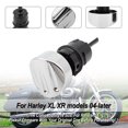 thumbnail image 2 of Oil Dipstick Tank Cap Plug For Sportster XL883 XL1200 2004-2016 Silver, 2 of 12