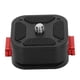 thumbnail image 1 of Mini Quick Release Plate 1/4 Screw Hole Holder Camera Quick Release Plate for Camera Monitors Stands Microphones, 1 of 5