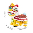 thumbnail image 3 of Chinese Dancing Toy Motorized Animated Figure with LED Lights and Music for Festive Celebrations, 3 of 6