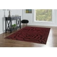 thumbnail image 2 of Milan Mimi Garnet 5x7.7 Area Rug Abstract Pattern 100% Polypropylene Multi Color, 2 of 5