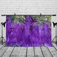 thumbnail image 2 of ABPHOTO Polyester 7x5ft Purple Plant Backdrop Beautiful Lush Purple Plant Photography Background and Studio Photography Backdrop Props, 2 of 5