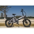 thumbnail image 3 of Ltmate LX 4.0 Adult Electric Folding Bike, 20" x 4.0" Ebike 48V 750W Detachable Battery , Sliver, 3 of 6