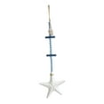 thumbnail image 2 of deevoka Wooden Starfish Wall Hanging Decor Coastal Themed Decoration for Party Favor White, 2 of 9