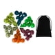 thumbnail image 3 of de dados de acrílico luminoso RPG, D8 D10 D12 D20 juguetes con bolsa, de dados poliédricos para s de Hugo Dados poliédricos, 3 of 9