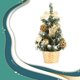 thumbnail image 3 of Cateissary 20 cm Árbol de Navidad Escritorio artificial Decoración de Navidad Simulación Fotografía Año Nuevo Atmósfera Festival Centro Type3 NO3, 3 of 6