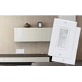 thumbnail image 4 of Plato de pared Brush Cosfox 1 Gang Decora Style blanco, paquete de 12, 4 of 4