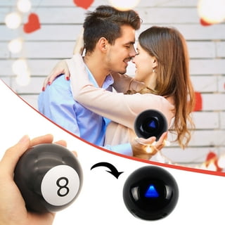 Wisremt Magic 8 Ball Novelty Game Toys with Answers, Magic Fortune