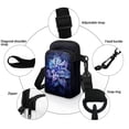 thumbnail image 5 of HELLHERO Dog Pattern Double Zipper Messenger Bag with Women Adjustable Shoulder Strap for Crossbody Sling Bag, 5 of 7