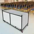 thumbnail image 5 of Folding Table Cart, Hand Truck/Dolly/Platform Cart with Braking Caster for Store and Move Folding Round Table Heavy Duty Panel Dolly for 10 Table Capacity, 5 of 12