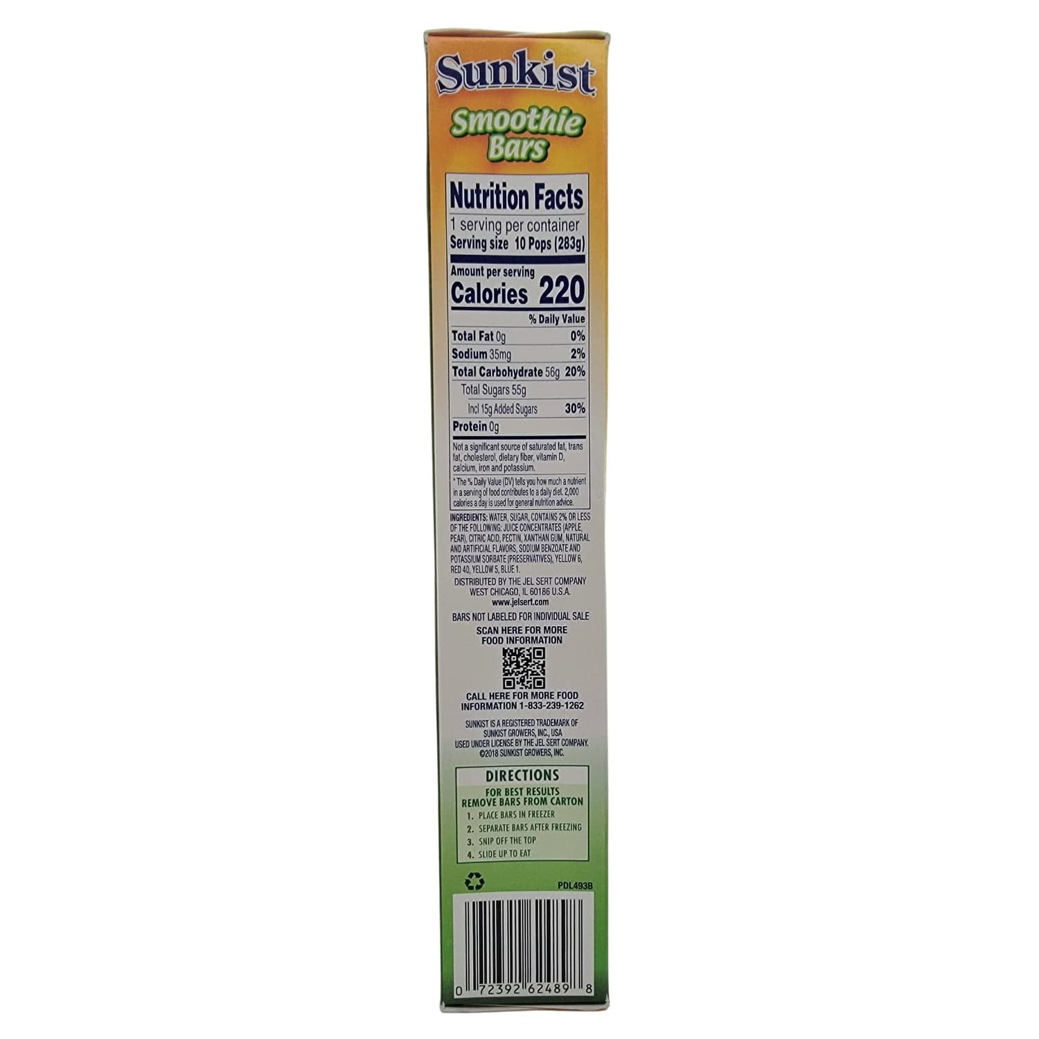 Sunkist Smoothie Bars