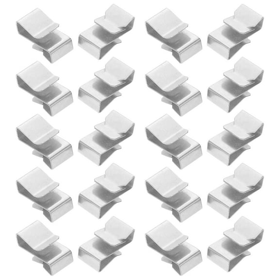 OFFIGAM 75Pcs Metal Electric Wire Clamps for Cord Tidy, and Wire Organization