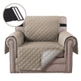 thumbnail image 4 of Eurhowing Waterproof Sofa Slipcover, Reversible Non-Slip Quilted Couch Cover, Washable Stretch Furniture Protector for Kids Pets (Khaki, Recliner), 4 of 12