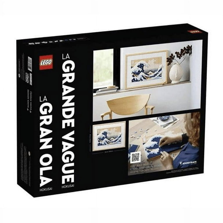 LEGO Art The Great Wave by Hokusai Interlocking Block