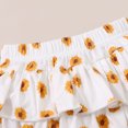 thumbnail image 6 of Mercatoo Baby Girl Clothes Outfits Cotton Solid Color Romper Casual 2PCS Set Birthday Girl Outfit, 6 of 9