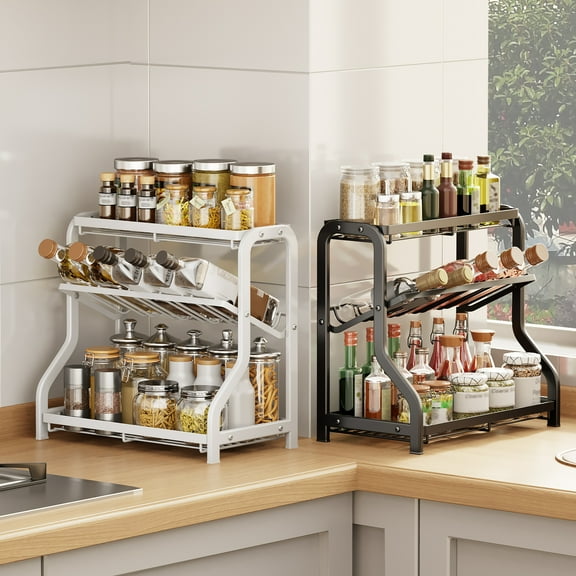 Multi-functional multi-layer seasoning shelf