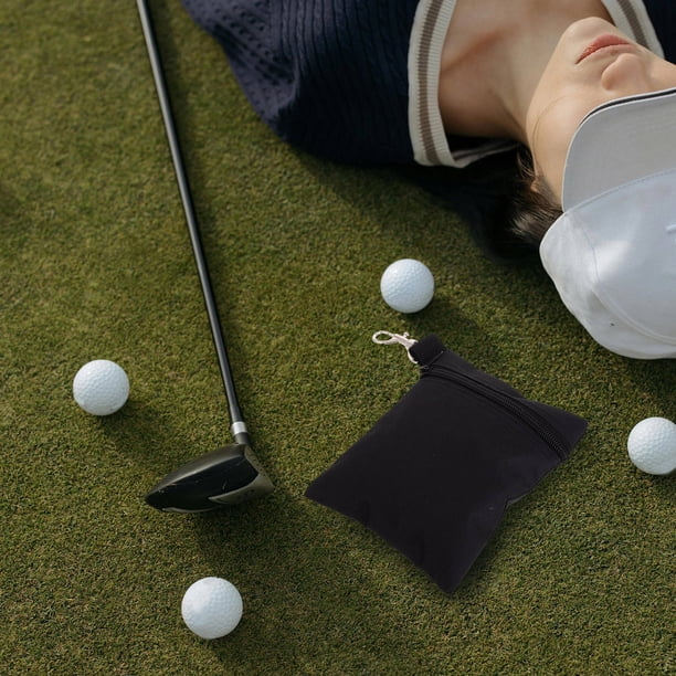 Houderco 4Ud Organizador De Golf Para Almacenaje Con Bolsa De Nylon Para Pelotas Y Accesorios Multifuncional
