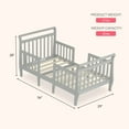 thumbnail image 4 of Dream On Me Emma 3 in 1 Convertible Toddler Bed, 4 of 6