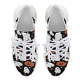 thumbnail image 5 of Black Halloween Background with Pumpkin Walking Shoes for Men Woman Lightweight Tennis Fashion Elastic Sports Shoes Cushion Basketball Shoes, 5 of 7